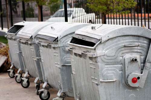 Environmentally responsible waste disposal with skips