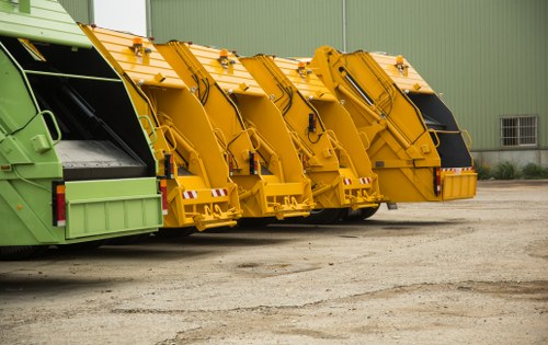 Advanced machinery used in Chigwell site clearance