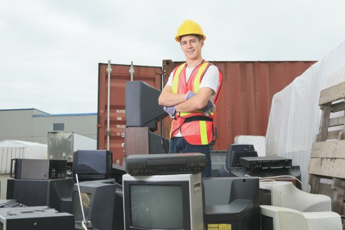 Skip delivery and placement in a Chigwell neighborhood
